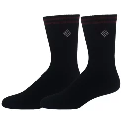 Men's Columbia Thermal Crew Socks -columbia shop 2678612 Black