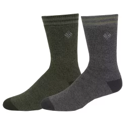 Men's Columbia Thermal Crew Socks -columbia shop 2678612 Green