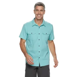 Utilizer™ II Solid Short Sleeve Shirt -columbia shop 3399420 Iceberg