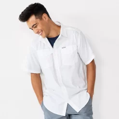 Utilizer™ II Solid Short Sleeve Shirt -columbia shop 3399420 White