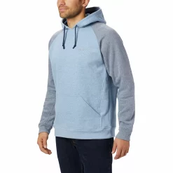 Men's Columbia Hart Mountain Hoodie -columbia shop 3595641 Scout Blue Navy