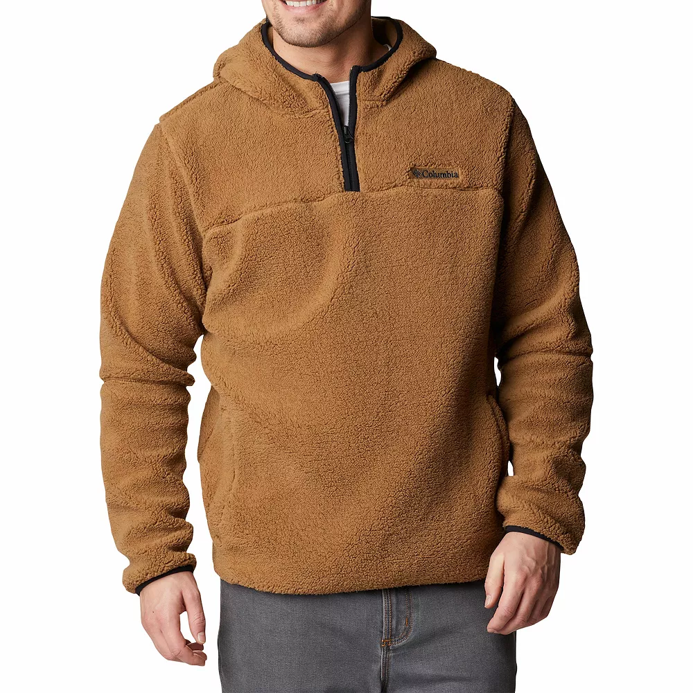 Men's Columbia Rugged Ridge Sherpa Quarter-Zip Pullover Hoodie 2 Men's Columbia Rugged Ridge Sherpa Quarter-Zip Pullover Hoodie - Image 2