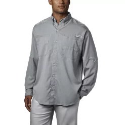 Men's Columbia PFG Tamiami™ II Long Sleeve Shirt 14 Men's Columbia PFG Tamiami™ II Long Sleeve Shirt -columbia shop 3842791 Cool Gray