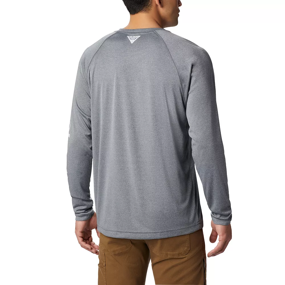 Men's Columbia PFG Terminal Tackle™ Heather Long Sleeve Shirt 4 Men's Columbia PFG Terminal Tackle™ Heather Long Sleeve Shirt - Image 4