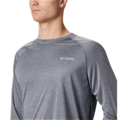 Men's Columbia PFG Terminal Tackle™ Heather Long Sleeve Shirt 13 Men's Columbia PFG Terminal Tackle™ Heather Long Sleeve Shirt -columbia shop 3843032 ALT4