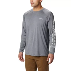Men's Columbia PFG Terminal Tackle™ Heather Long Sleeve Shirt