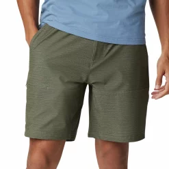 Men's Columbia Twisted Creek Shorts -columbia shop 3846394 Stone Green Heather