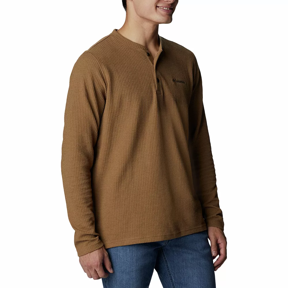 Men's Columbia Pine Peak Waffle Henley 9 Men's Columbia Pine Peak Waffle Henley - Image 9
