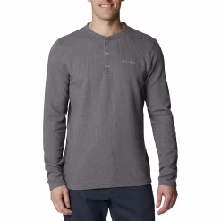 Men's Columbia Pine Peak Waffle Henley 16 Men's Columbia Pine Peak Waffle Henley -columbia shop 4898094 City Gray