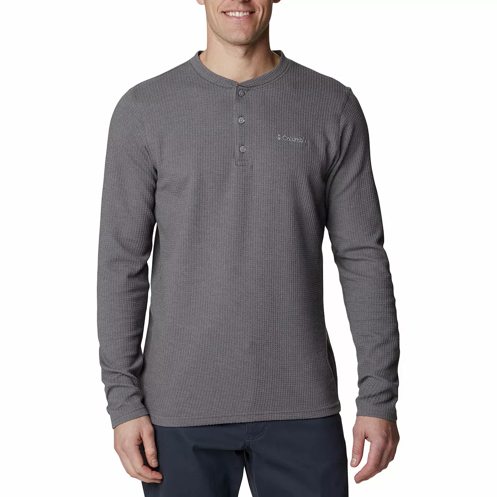 Men's Columbia Pine Peak Waffle Henley 8 Men's Columbia Pine Peak Waffle Henley - Image 8