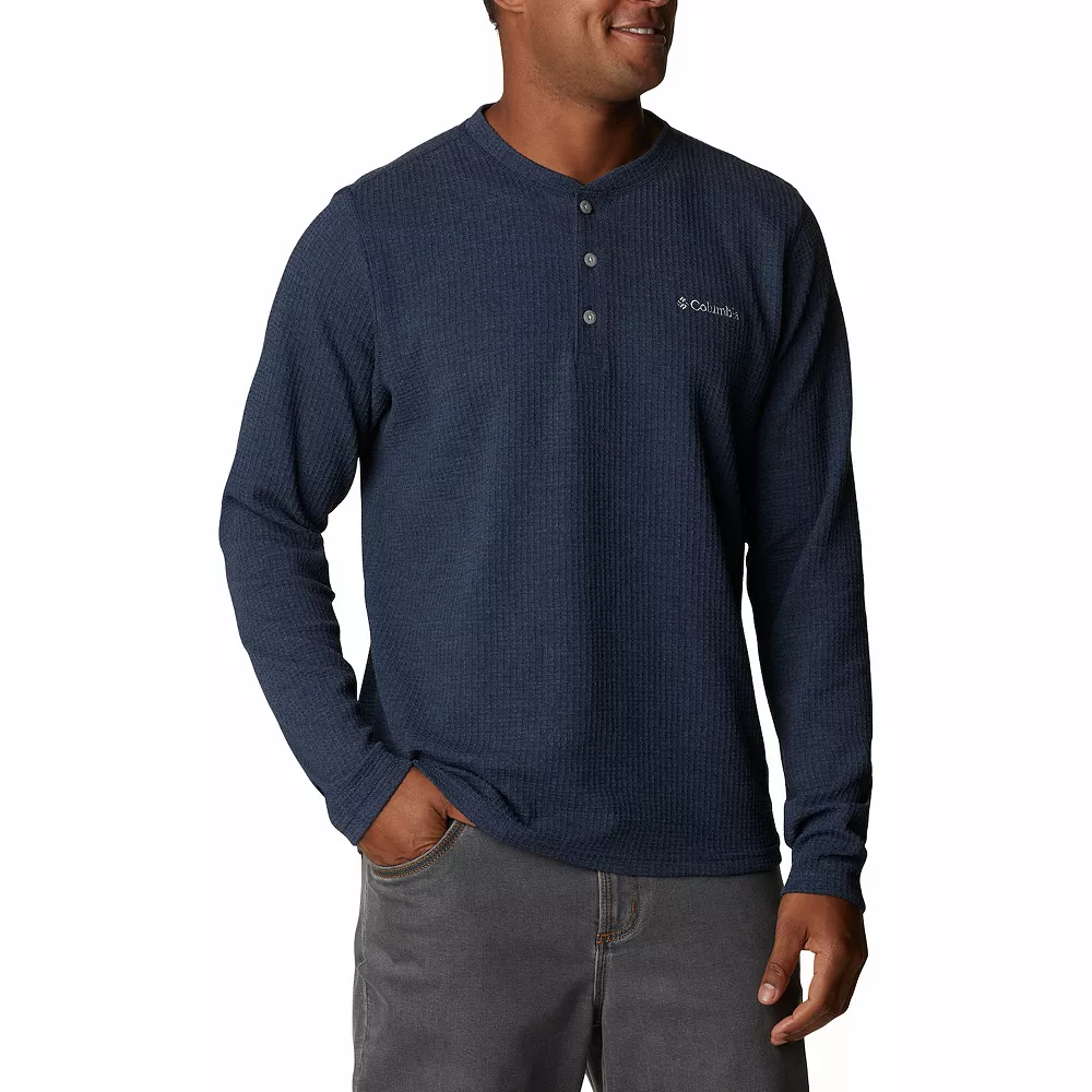 Men's Columbia Pine Peak Waffle Henley 4 Men's Columbia Pine Peak Waffle Henley - Image 4