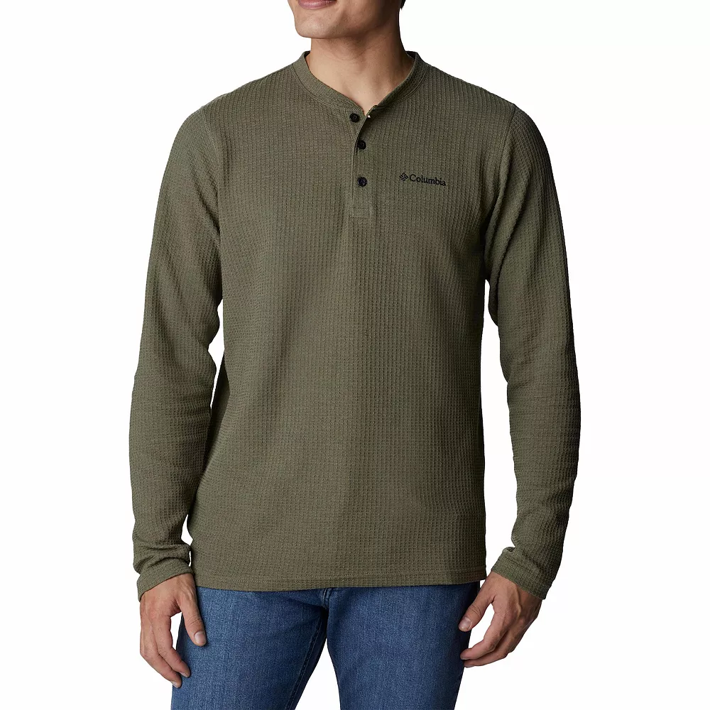 Men's Columbia Pine Peak Waffle Henley 2 Men's Columbia Pine Peak Waffle Henley - Image 2