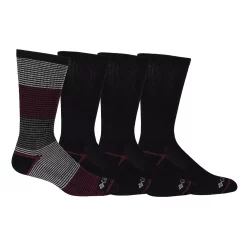 Men's Columbia 4-pack Heather Ribbed Half-Cushioned Crew Socks