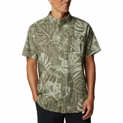Rapid Rivers™ Printed Short Sleeve Shirt -columbia shop 5182232 Stone Palms