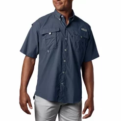 Men's Big & Tall Columbia Bahama II Shirt -columbia shop 5209270 Collegiate Navy