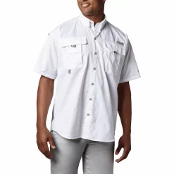Men's Big & Tall Columbia Bahama II Shirt -columbia shop 5209270 White
