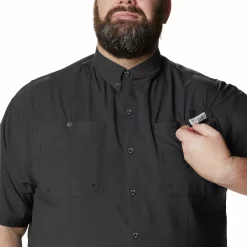 Men's Columbia Tamiami Button-Down Shirt -columbia shop 5215607 ALT3