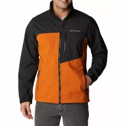 Men's Columbia Cruiser Valley Softshell Jacket -columbia shop 5567522 Warm Copper