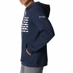 Men's Columbia PFG™ Fish Flag II Hoodie -columbia shop 5569396 ALT3