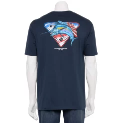 Men's Columbia PFG Graphic Tee -columbia shop 5642910 Columbia Navy