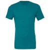 Canvas Mens Triblend Crew Neck Plain Short Sleeve T-Shirt