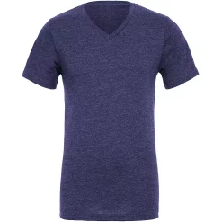 Canvas Mens Jersey Short Sleeve V-Neck T-Shirt