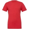 Canvas Mens Triblend Crew Neck Plain Short Sleeve T-Shirt