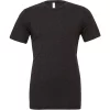 Canvas Mens Triblend Crew Neck Plain Short Sleeve T-Shirt