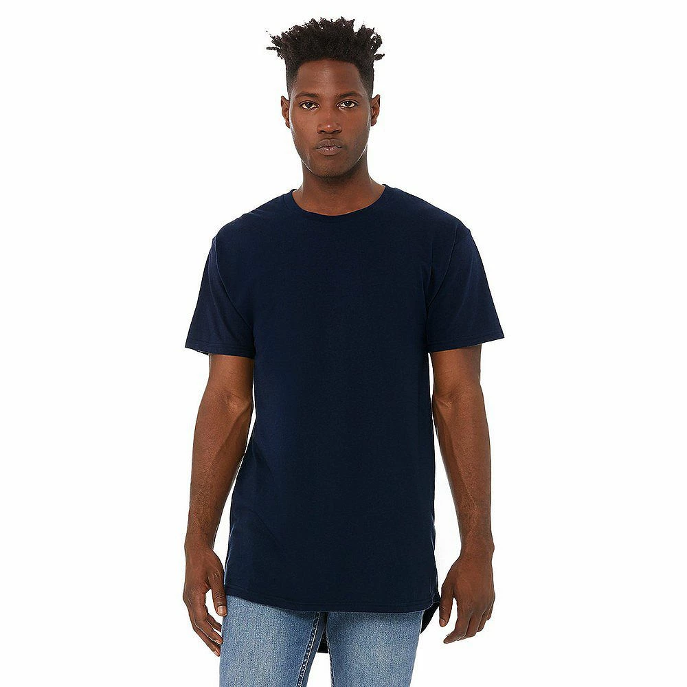 Bella + Canvas Mens Long Body Urban Tee 1 Bella + Canvas Mens Long Body Urban Tee