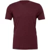 Canvas Mens Triblend Crew Neck Plain Short Sleeve T-Shirt