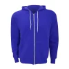 Canvas Unixex Zip-up Polycotton Fleece Hooded Sweatshirt / Hoodie