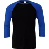 Canvas Mens 3/4 Sleeve Baseball T-Shirt