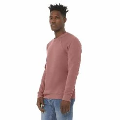 Bella + Canvas Unisex Adult Fleece Raglan Sweatshirt -columbia shop 5914135 ALT2