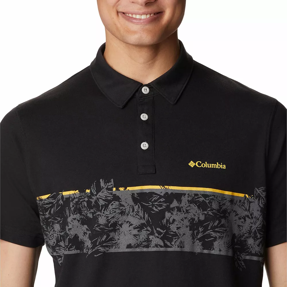 Men's Columbia Thistletown Hills™ Striped Polo 8 Men's Columbia Thistletown Hills™ Striped Polo - Image 8