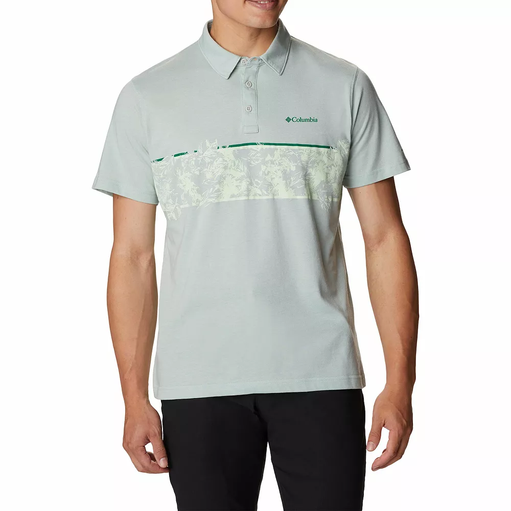 Men's Columbia Thistletown Hills™ Striped Polo 2 Men's Columbia Thistletown Hills™ Striped Polo - Image 2