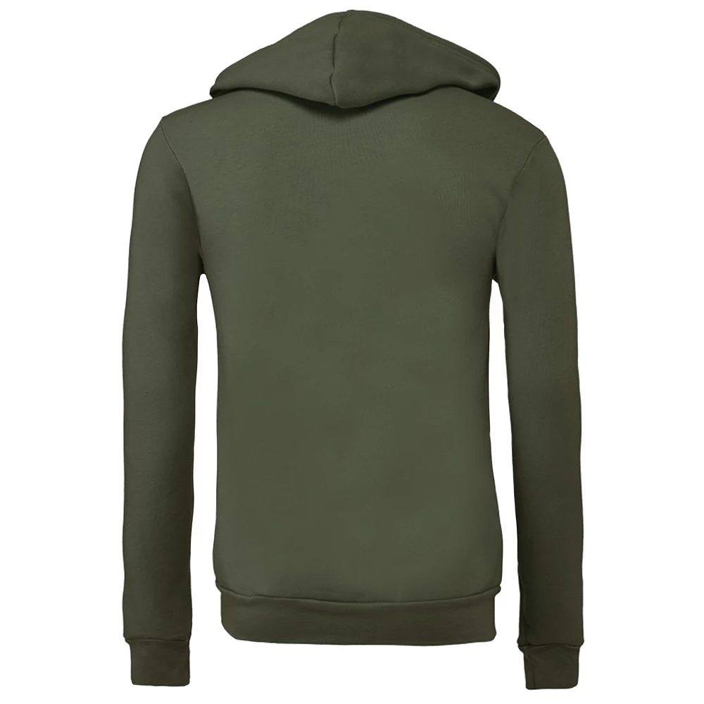 Canvas Unixex Zip-up Polycotton Fleece Hooded Sweatshirt / Hoodie 2 Canvas Unixex Zip-up Polycotton Fleece Hooded Sweatshirt / Hoodie - Image 2